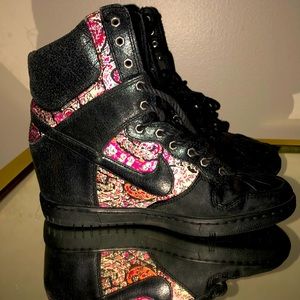 Nike Dunk Sky Hi Wedge size 8